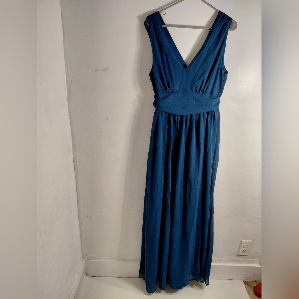 NWT Long Dark Teal Formal